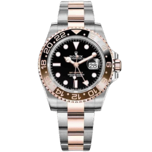 ROLEX GMT-MASTER II 40 mm Half Rose Gold Mirror Original 126711CHNR FOR MEN