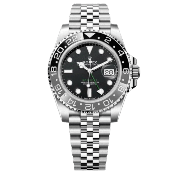 Rolex GMT-Master II Black Dial Jubilee Automatic 40mm 126710GRNR FOR MEN