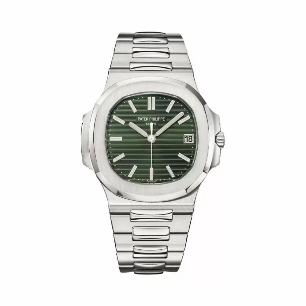 PATEK PHILIPPE NAUTILUS Olive Green Dial for men