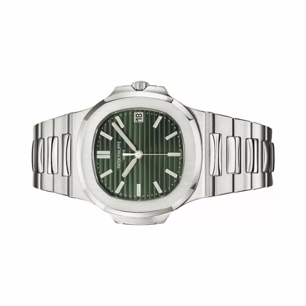 PATEK PHILIPPE NAUTILUS Olive Green Dial for men - Image 5