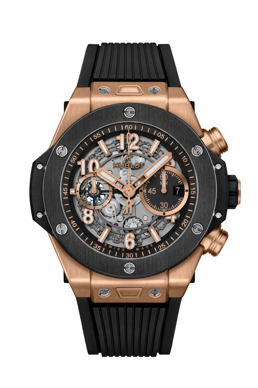 HUBLOT Unico King Gold Ceramic