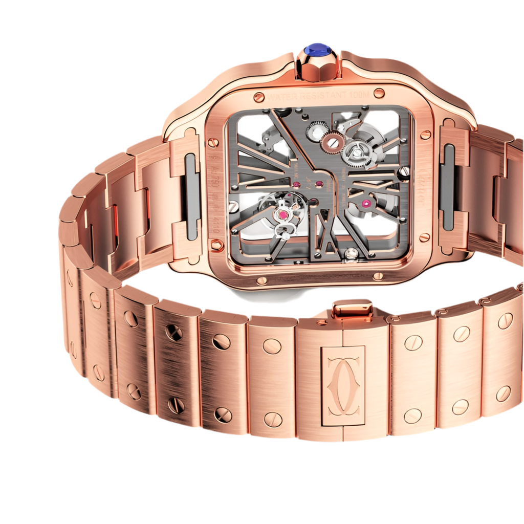 Cartier skeleton Santos de - Image 5