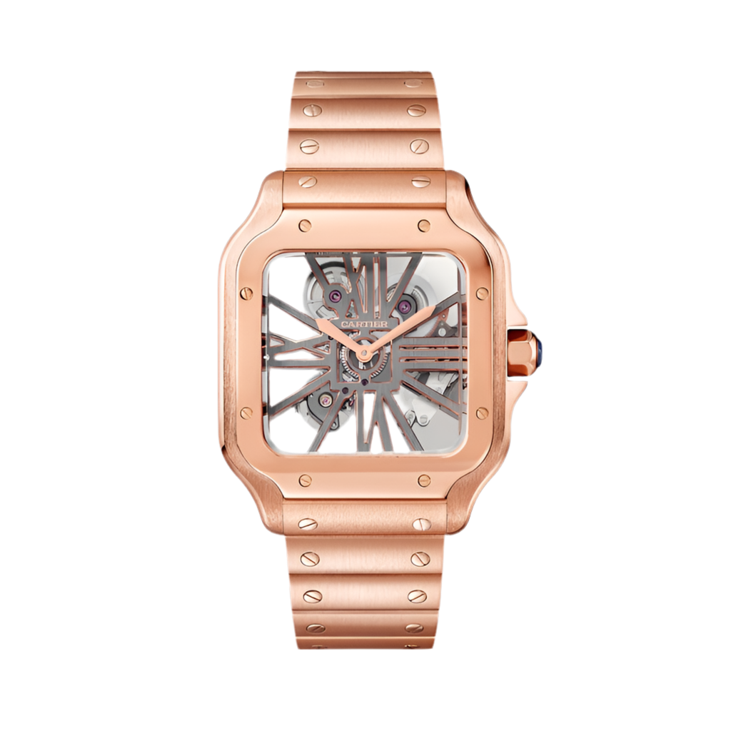 Cartier skeleton Santos de