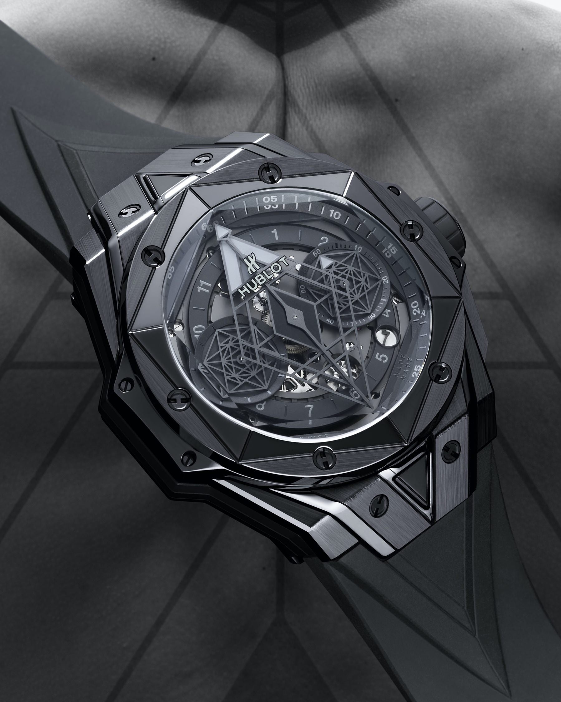HUBLOT Sang Bleu II All Black - Image 6