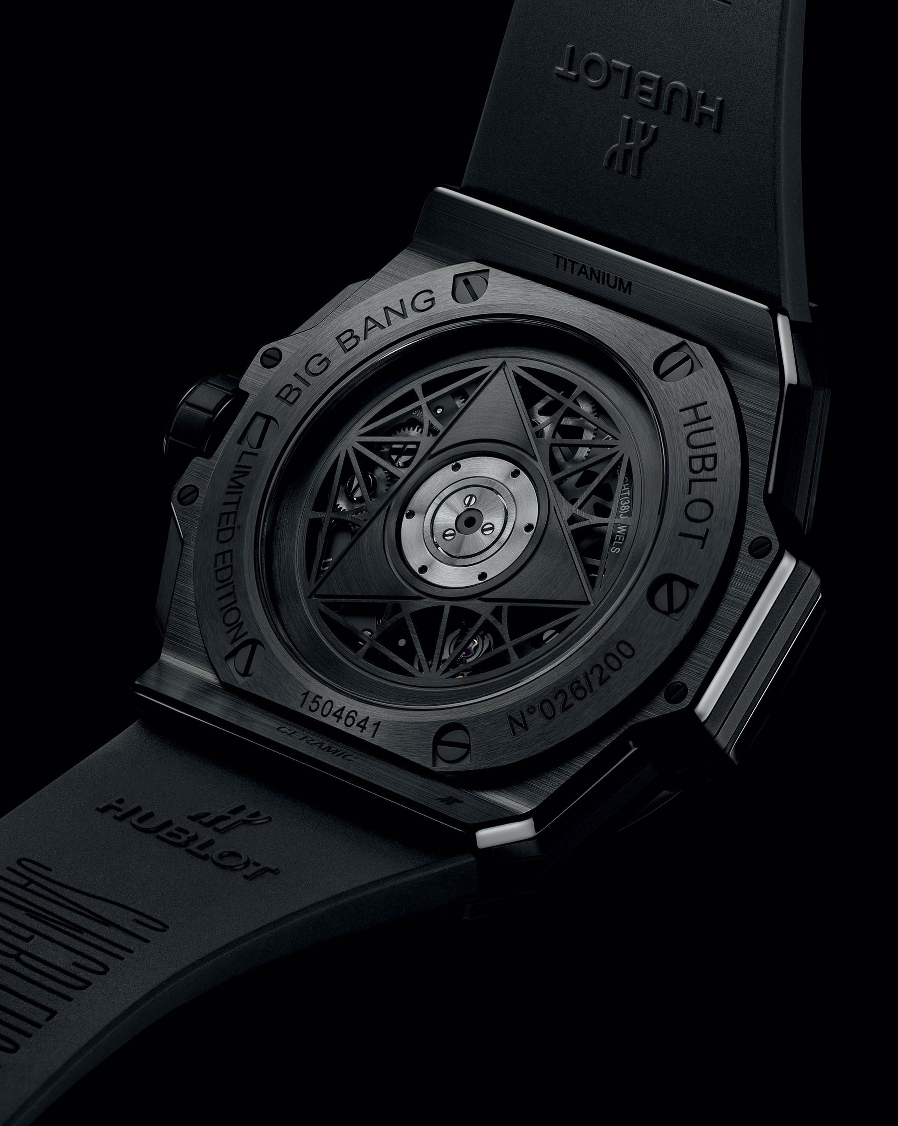 HUBLOT Sang Bleu II All Black - Image 3