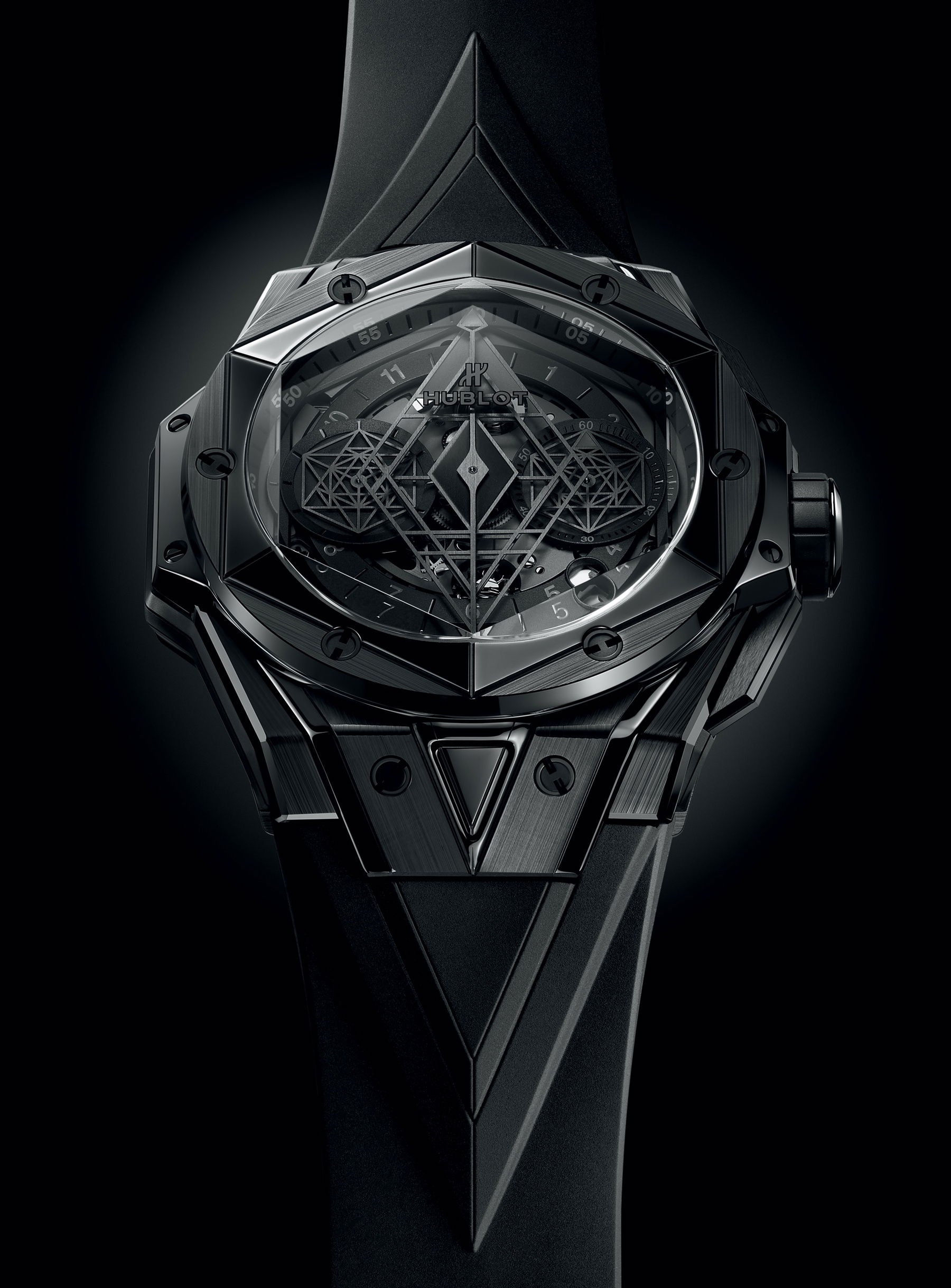 HUBLOT Sang Bleu II All Black - Image 2