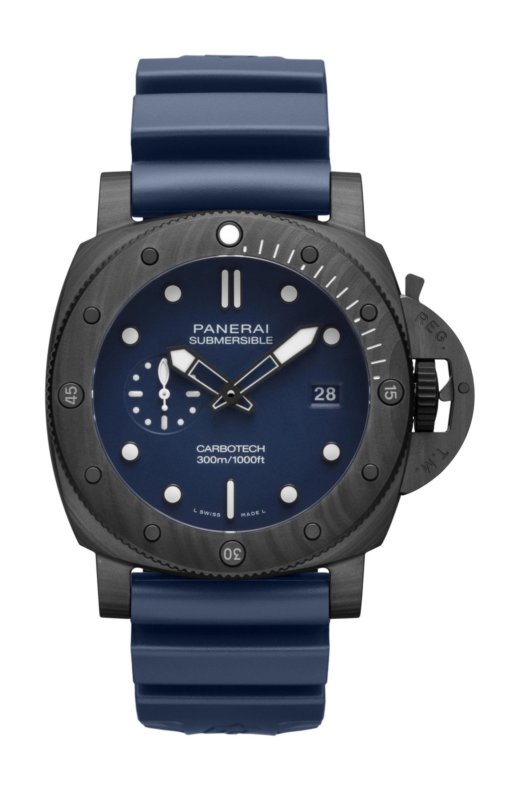 PANERAI  Carbotech Blu Abisso