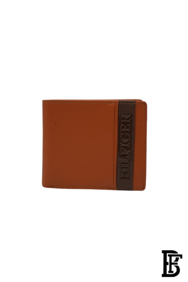 Tommy Hilfiger Men Leather Global Coin Wallet  Brown - Image 2