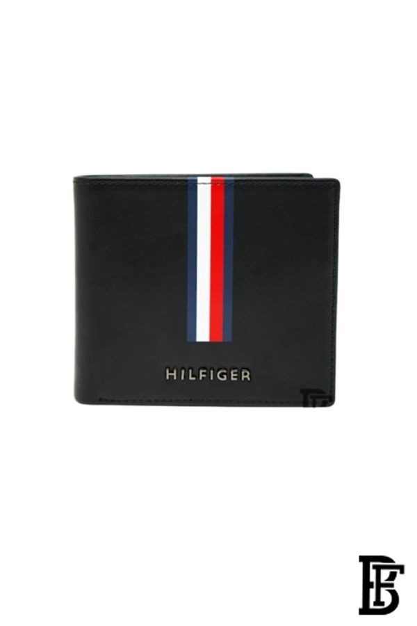 tommy-hilfiger-wallet-for-men-genuine-leather-brown-authentic-patterned - Image 2
