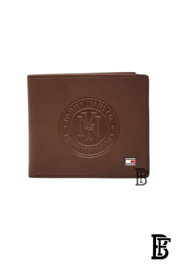 Tommy Hilfiger Men Leather Global Coin Wallet Brown - Image 2