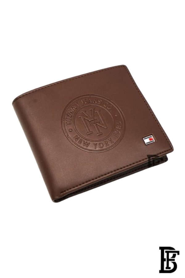Tommy Hilfiger Men Leather Global Coin Wallet Brown - Image 3