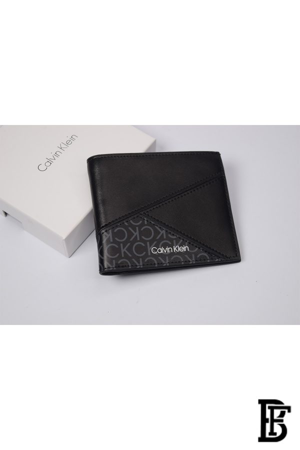 Calvin Klein Wallet for Men, Leather, Black