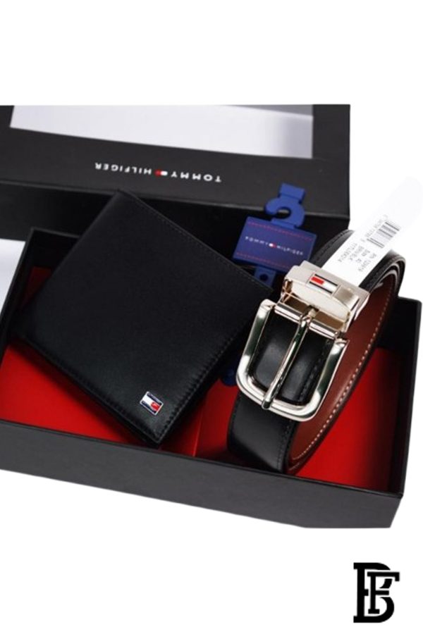 Set Tommy Hilfiger Wallet & Belt for Men