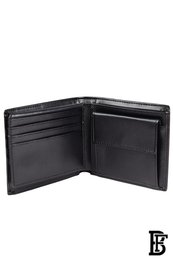 Calvin Klein Mens RFID Leather Trifold Wallet, Black - Image 4