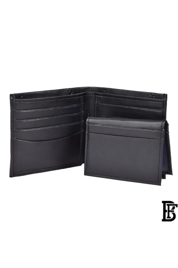 Calvin Klein Wallet for Men, Leather, Black - Image 3