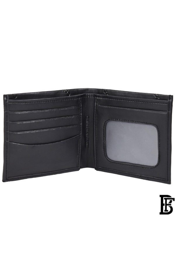Calvin Klein Wallet for Men, Leather, Black - Image 4