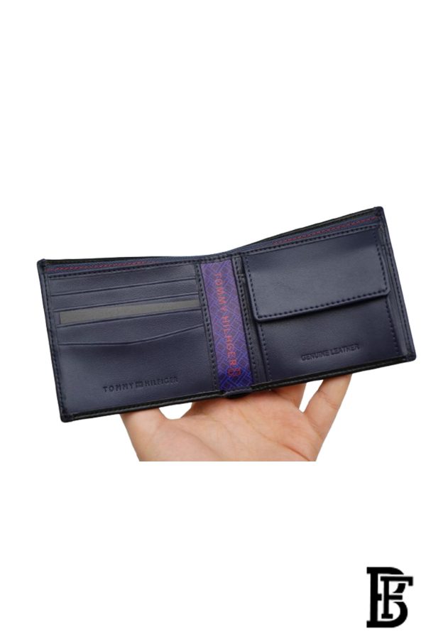 Tommy Hilfiger Bifold Wallet for Men, , Black - Image 7