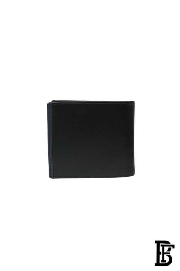 Tommy Hilfiger Wallet is a one to face solid style covered in light/black leather - Image 3