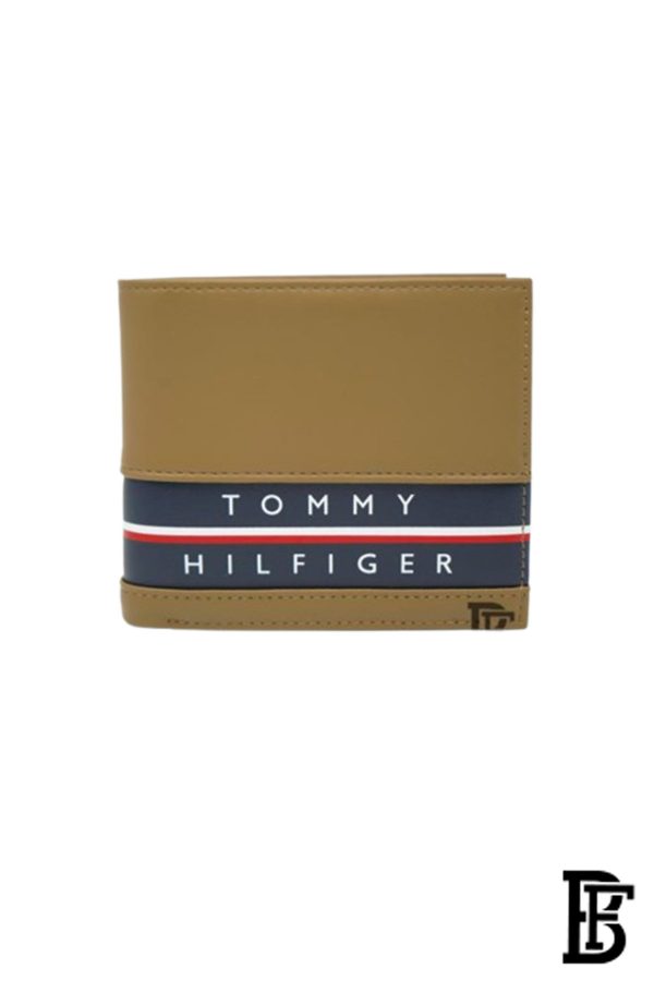 Tommy Hilfiger Rewey Men Leather Global Coin Wallet Olive - Image 2