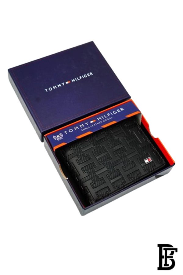 Leather Coin And Credit Card Wallet BLACK- LEATHER