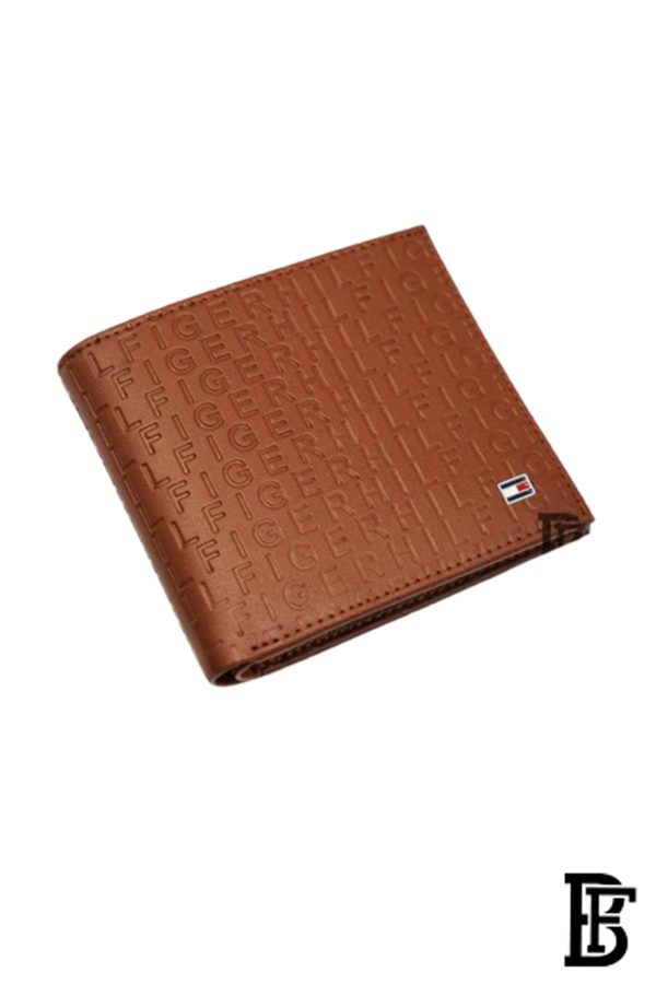tommy-hilfiger-wallet-for-men-genuine-leather-brown-authentic-h-patterned - Image 3