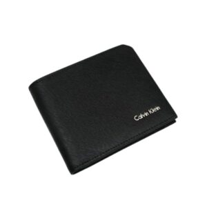 Calvin Klein Wallet for Men, Leather, Black