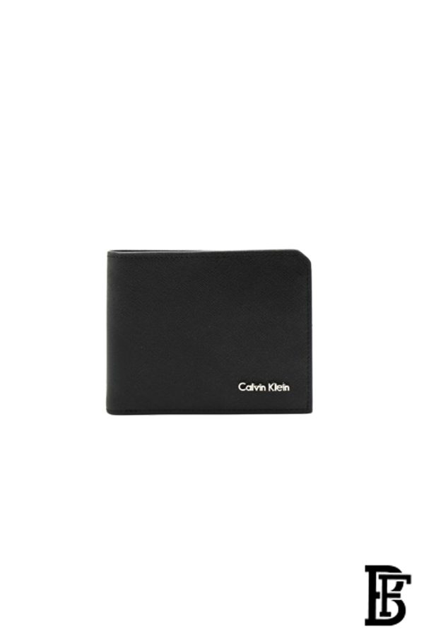 Calvin Klein Wallet for Men, Leather, Black - Image 2