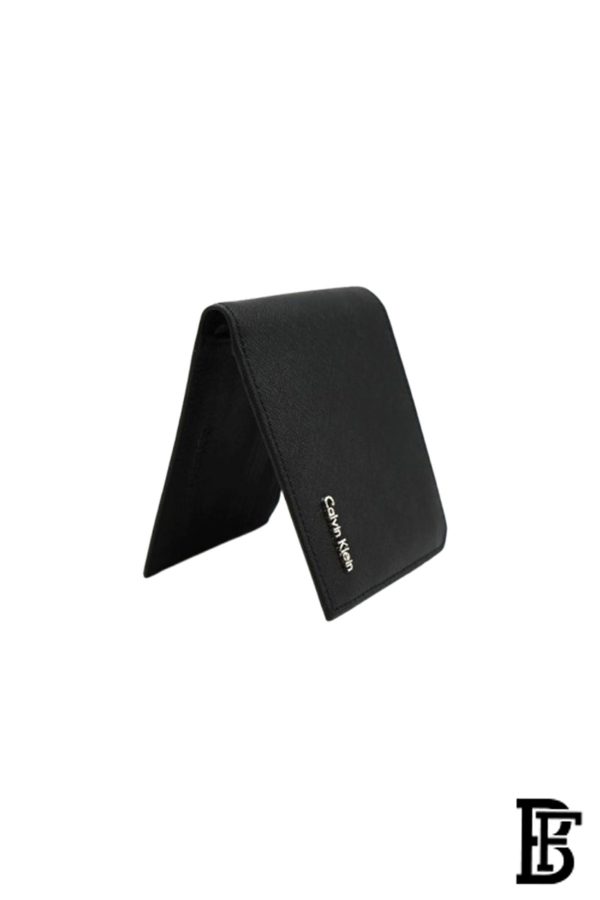 Calvin Klein Wallet for Men, Leather, Black - Image 4