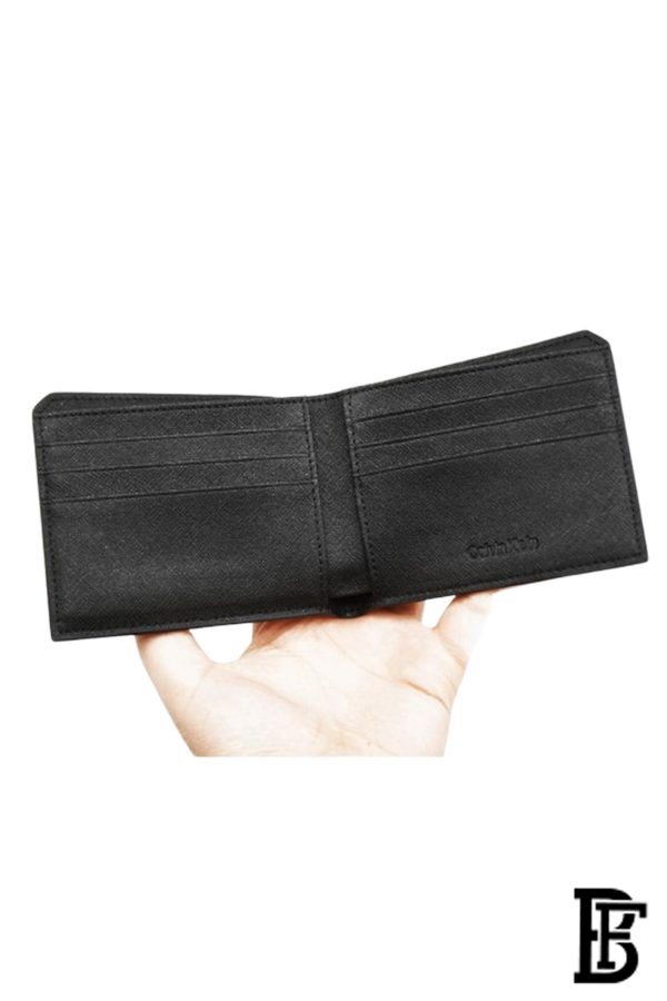 Calvin Klein Wallet for Men, Leather, Black - Image 5