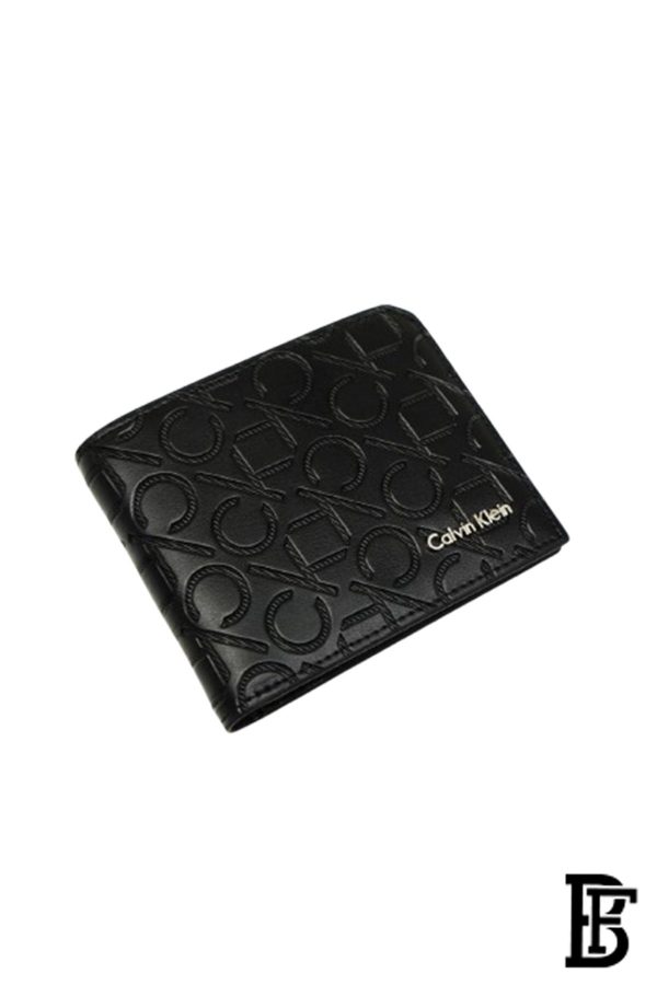 Calvin Klein Wallet for Men, Leather, Black