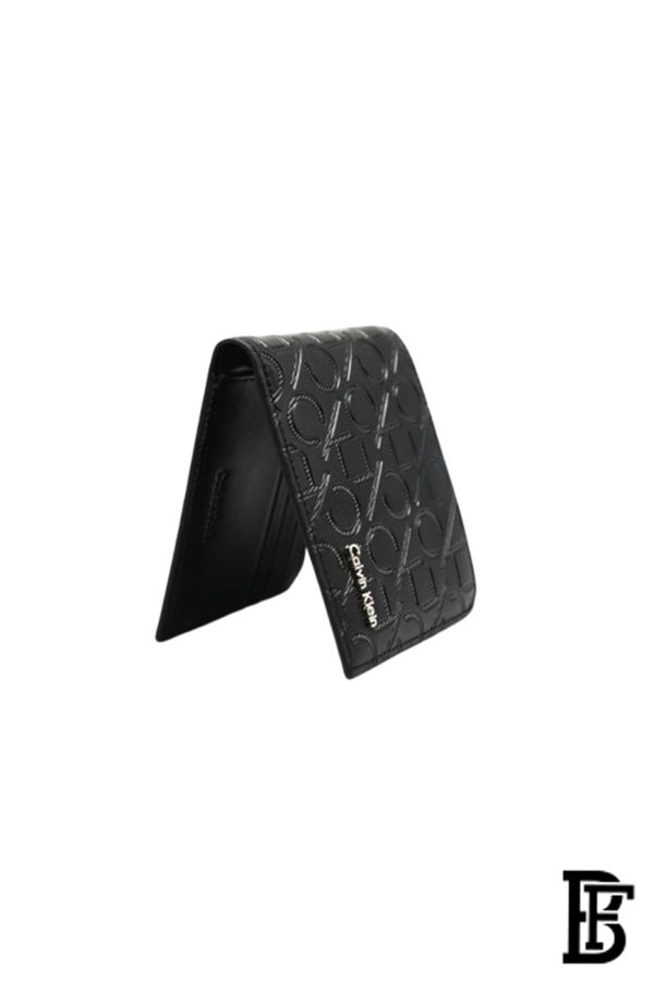 Calvin Klein Wallet for Men, Leather, Black - Image 4