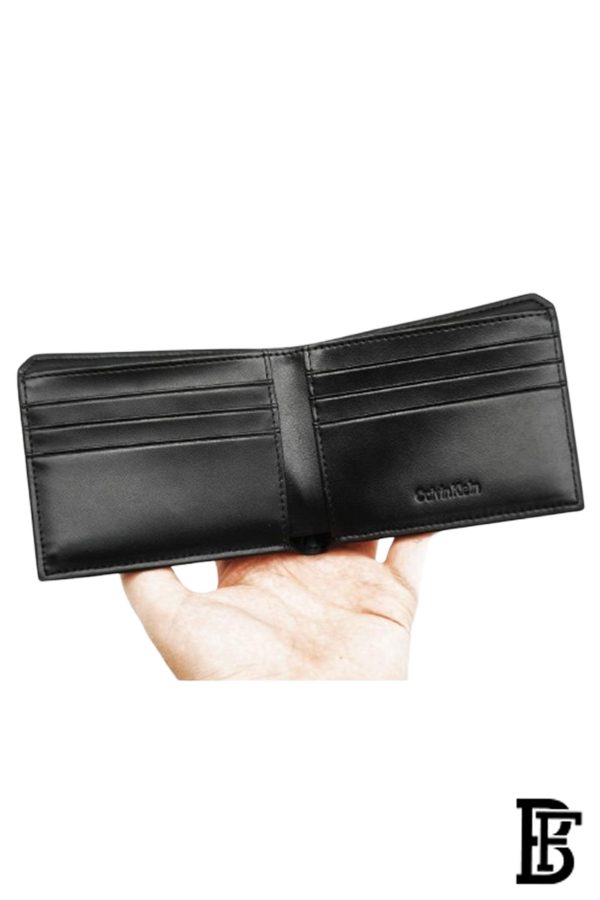 Calvin Klein Wallet for Men, Leather, Black - Image 5